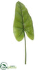 Silk Plants Direct Calla Lily Leaf Spray - Green Light - Pack of 12