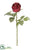 Rose Spray - Burgundy - Pack of 12