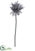 Silk Plants Direct Thistle Spray - Blue Gray - Pack of 12