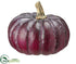 Silk Plants Direct Pumpkin - Purple Gray - Pack of 6