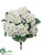 Hydrangea Bush - Cream - Pack of 6