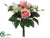 Silk Plants Direct Rose Bouquet - Blush - Pack of 12