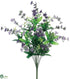 Silk Plants Direct Queen Anne's Lace Bush - Lavender Purple - Pack of 12