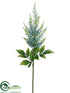Silk Plants Direct Astilbe Spray - Blue Light - Pack of 12
