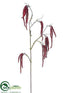 Silk Plants Direct Amaranthus Hanging Spray - Burgundy - Pack of 12