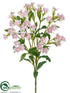 Silk Plants Direct Dianthus Spray - Pink Cream - Pack of 12