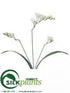 Silk Plants Direct Freesia Spray - White - Pack of 12