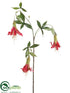 Silk Plants Direct Honeysuckle Spray - Beauty - Pack of 6