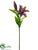 Lily Spray - Violet - Pack of 12