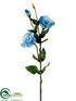 Silk Plants Direct Lisianthus Spray - Blue - Pack of 12