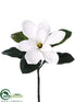 Silk Plants Direct Magnolia Spray - White - Pack of 12