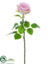 Silk Plants Direct Rose Spray - Pink - Pack of 12