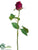 Rose Bud Spray - Eggplant Two Tone - Pack of 12