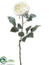 Silk Plants Direct Rose Spray - Cream - Pack of 12