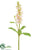 Silk Plants Direct Flower Spray - Pink Green - Pack of 12