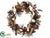 Bird, Twig Ball, Berry Wreath - Beige Brown - Pack of 1