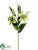 Oriental Lily Spray - Green - Pack of 4