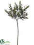 Silk Plants Direct Rosemary Branch - Green Two Tone - Pack of 8