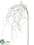 Hanging Curly Willow Spray - Green - Pack of 6