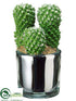 Silk Plants Direct Thumb Cactus - Green - Pack of 12