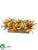 Pumpkin, Fern, Berry Centerpiece - Fall - Pack of 2