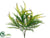 Fern Bush - Green - Pack of 12