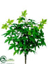 Silk Plants Direct Sweet Potato Leaf Bush - Green Light - Pack of 12