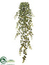 Silk Plants Direct Ivy Hanging Bush - Green Frosted - Pack of 4