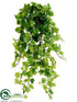 Silk Plants Direct Kangaroo Ivy Hanging Bush - Green - Pack of 6