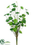 Silk Plants Direct Pennywort Bush - Green - Pack of 12