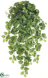 Silk Plants Direct Pothos Hanging Vine Plant - Green - Pack of 6