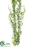 Silk Plants Direct Grass Garland - Green - Pack of 12