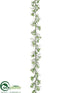 Silk Plants Direct Flower Garland - Cream Green - Pack of 12