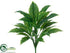 Silk Plants Direct Hosta Plant - Green White - Pack of 6