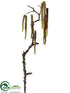 Silk Plants Direct Hanging Amaranthus Spray - Brown Orange - Pack of 6