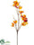 Silk Plants Direct Cotinus Spray - Orange Flame - Pack of 12