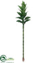 Silk Plants Direct Dracaena Branch - Green - Pack of 12