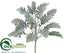 Silk Plants Direct Dusty Miller Spray - Green Gray - Pack of 12