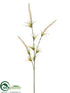 Silk Plants Direct Foxtail Spray - Beige - Pack of 12