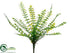 Silk Plants Direct Button Fern Spray - Green - Pack of 12