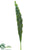 Silk Plants Direct Bird's Nest Fern Spray - Green - Pack of 12