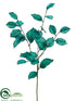 Silk Plants Direct Lemon Leaf Spray - Green Emerald - Pack of 12