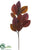 Magnolia Leaf Spray - Burgundy Two Tone - Pack of 12