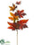 Maple Leaf Spray - Burgundy Tan - Pack of 24