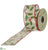 Holly, Berry Ribbon Red - Green Beige - Pack of 6