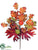 Apple, Pear, Leaf, Berry Spray - Rust Orange - Pack of 12