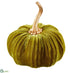 Silk Plants Direct Velvet Pumpkin - Green - Pack of 4