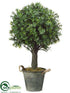 Silk Plants Direct Boxwood Ball Topiary - Green - Pack of 1