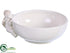 Silk Plants Direct Angel Bowl - White - Pack of 6