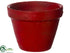 Silk Plants Direct Terra Cotta Pot - Red - Pack of 6